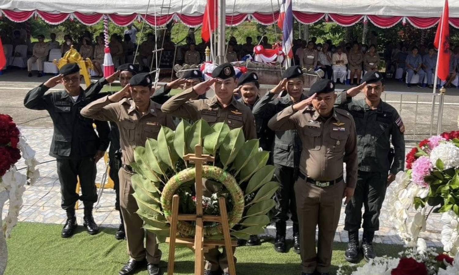 ร่วมพิธีทางศาสนา, พิธีบวงสรวงดวงพระวิญญาณฯ และ พิธีวางพวงมาลาพลเรือเอกพระเจ้าบรมวงศ์เธอ พระองค์เจ้าอาภากรเกียรติวงศ์ กรมหลวงชุมพรเขตอุดมศักดิ์ เนื่องในวันคล้ายวันสิ้นพระชนม์  19 พฤษภาคม